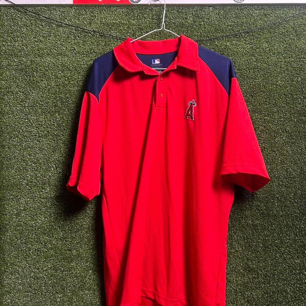 Mlb Men's Red Polo-shirts